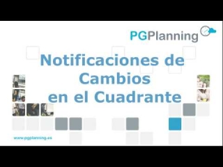 Change notifications management in the schedule Change notifications management in the schedule